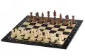 Deska szachowa nr 4+ (z opisem) hebanizowana (intarsja)