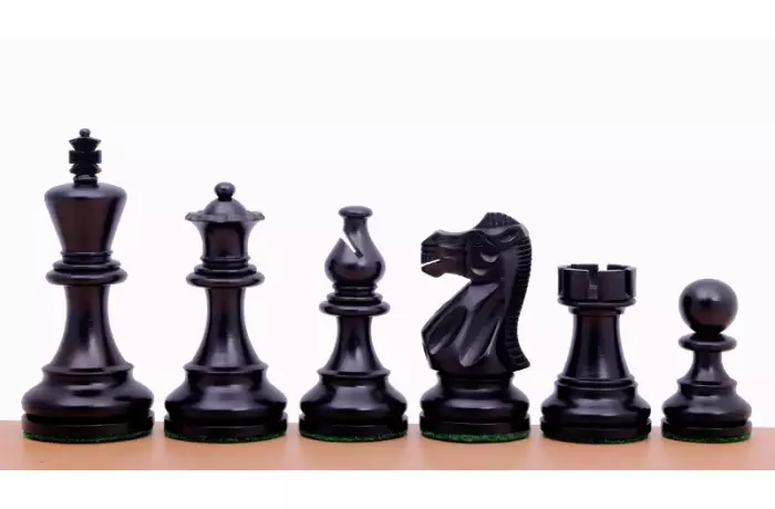 Figury szachowe American Classic 3 cale Rzeźbione Drewniane