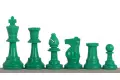 Zielone bierki szachowe nr 6
