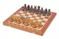 SZACHY PEREŁKA DUŻA (42x42cm) intarsjowana szachownica