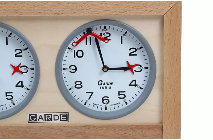 Zegar mechaniczny GARDE dla niewidomych