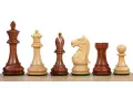 Figury szachowe Supreme Akacja indyjska/Bukszpan 4 cale