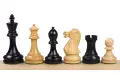 Figury szachowe Executive 3,75 cala Rzeźbione Drewniane