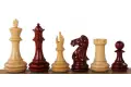 Figury szachowe Champfered Base Paduk 4,25 cala
