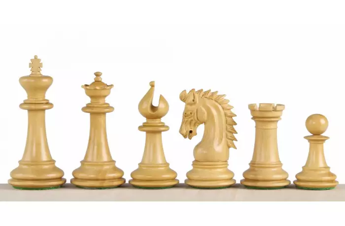 Figury szachowe Sheikh Hebanizowane 4 cale