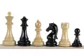 Ekskluzywne figury szachowe 4,25 cala - obciążane