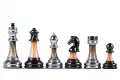 Metalizowane figury szachowe 3,5 cala z 