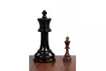 Mały zestaw do szachów plenerowych / ogrodowych (król 20 cm) - figury + szachownica winylowa
