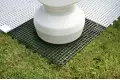 Szachownica plastikowa do szachów oraz warcabów plenerowych / ogrodowych (pole 36 cm)