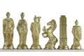 Metalowe figury szachowe Barbarzyńcy - Rzymianie - król 75 mm
