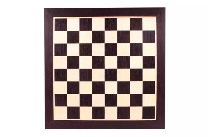 Deska szachowa nr 4+ (bez opisu) wenge/jawor (intarsja)